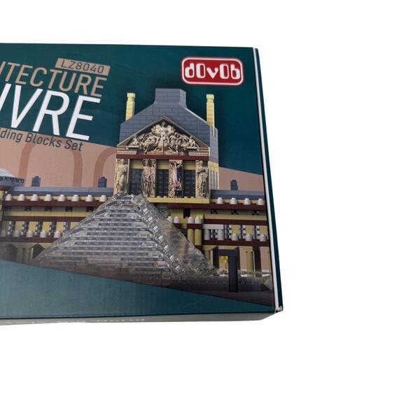 Architecture Louvre Micro Building Blocks Set 2885Pcs World Famous LZ8040 Toy - Picture 2 of 4